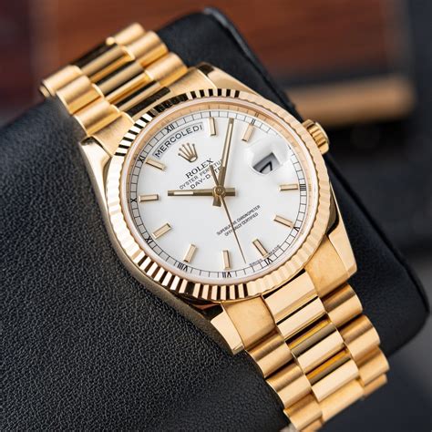 rolex presidential day date 2003|rolex day date white.